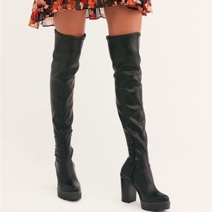 Free People Vegan Oakland Over-the-knee Boot